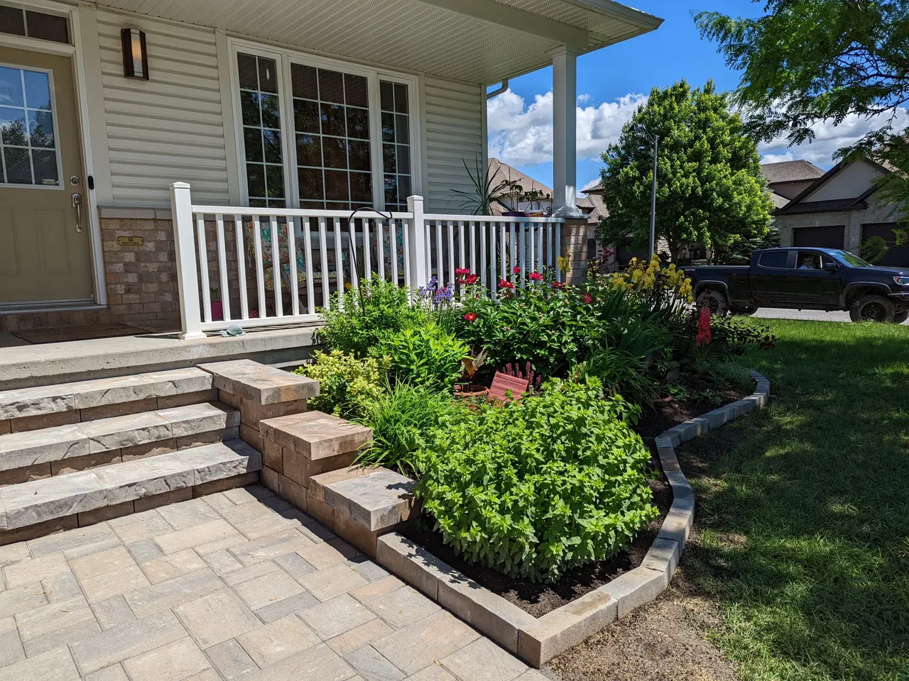 Landscape construction in Carleton Place, ON by ALM Construction